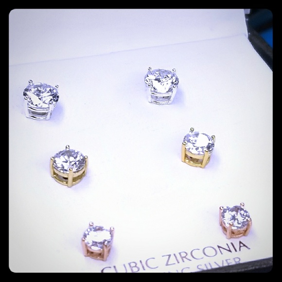 SALE Giani Bernini 18kt Rose Gold & Silver CZ - Picture 3 of 9